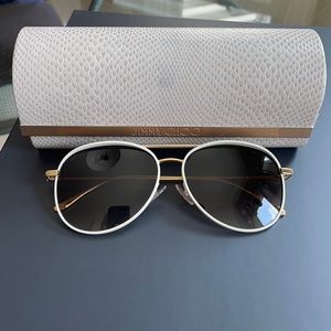 Jimmy Choo “Aviator” Sunglasses